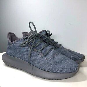 Adidas  Tubular Shadow J ‘Grey’ Silver Metallic Sneakers Size 7.5